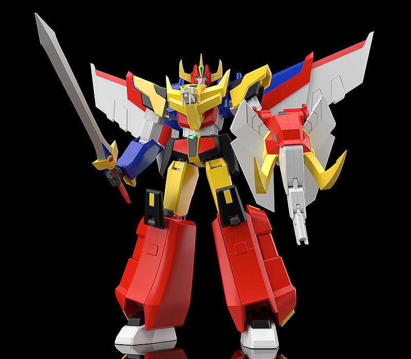 Good Smile Energy Bomb Ganbaruger Moderoid Ganbaruger 6.3-Inch Model Kit (2nd Reissue) - View 3