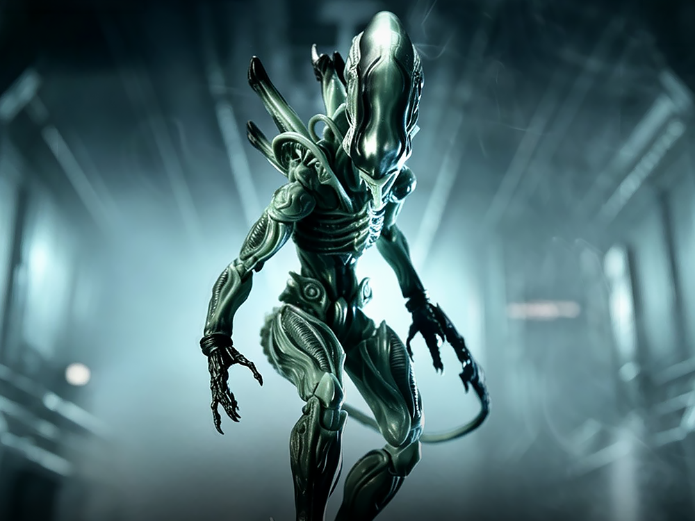 52Toys Alien Lightning Dance Series Xenomorph Special Edition 1/12 Scale 7-Inch Action Figure - View 2