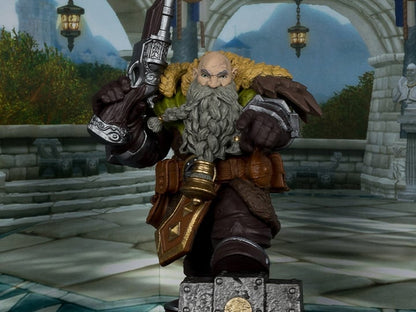 McFarlane Toys World of Warcraft Dwarf Hunter Beast Master and Marksman 1/12 Scale Figure - View 2