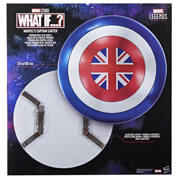 Hasbro Marvel Legends What If...? Captain Carter Premium Role Play Shield - View 8