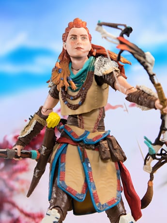 Spin Master Horizon Forbidden West The Shapes Collection Aloy (Nora Huntress Ver.) 6-Inch Action Figure