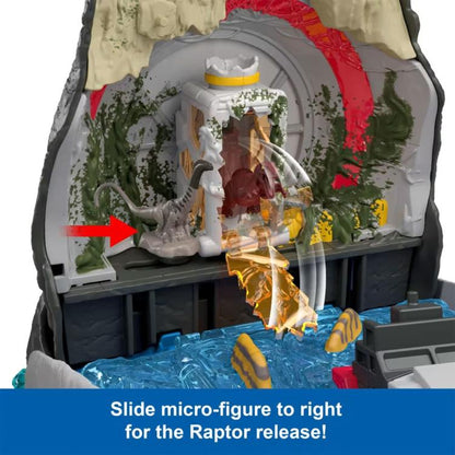 Mattel Jurassic World Rebirth Micro Adventures Mosasaurus Playset - View 5