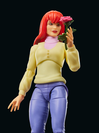 Hasbro Spider-Man: The Animated Series Marvel Legends Retro Collection Mary Jane Action Figure
