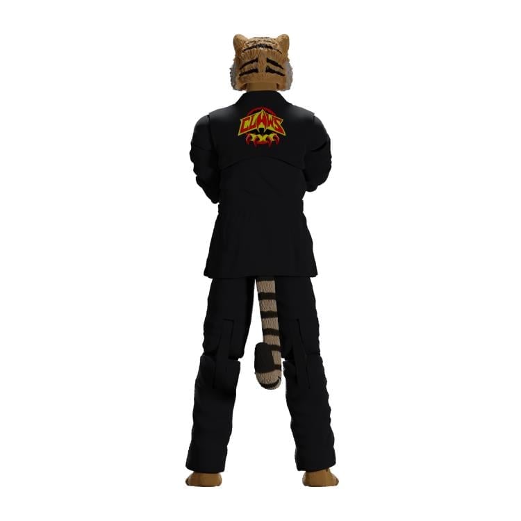 Icon Heroes Zoo Jitsu Fighters Tiago the Tiger Black Gi Action Figure - View 6