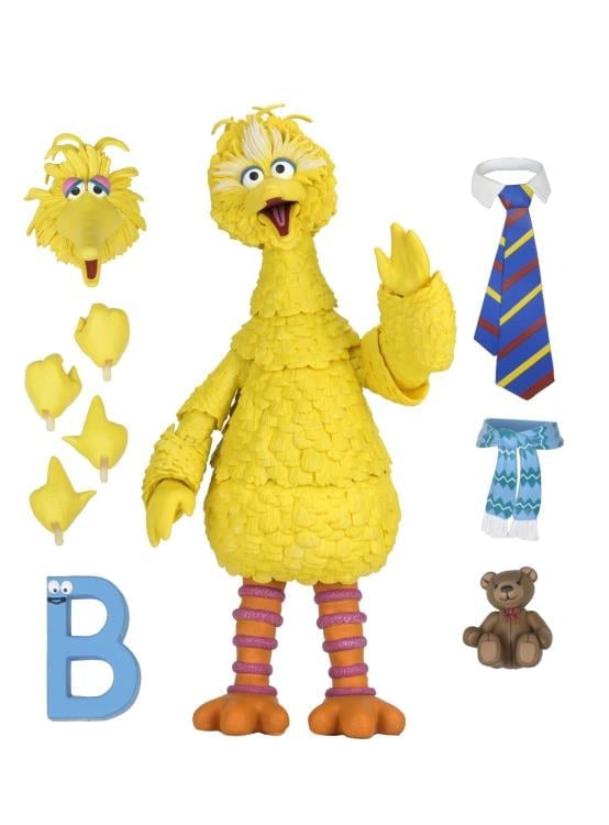 NECA Sesame Street Ultimate Big Bird Plastic Action Figure - View 17