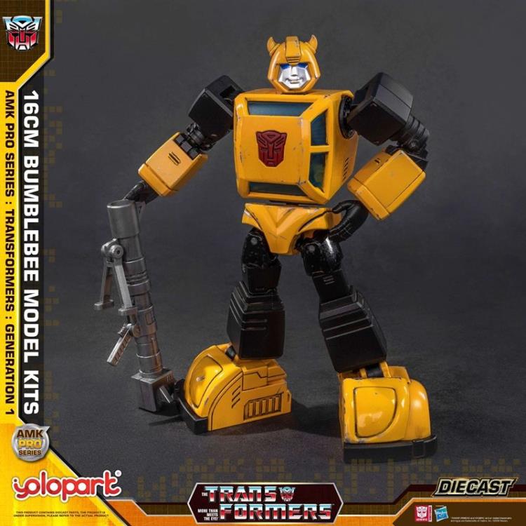 Yolopark Transformers Generation 1 AMK Pro Bumblebee 6.3-Inch ABS Model Kit with Spike - View 18