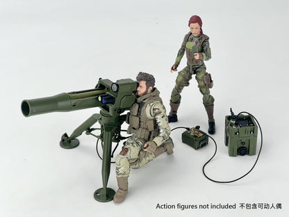 Fans Hobby VEA-01 Missile Launcher Set 1/12 Scale Plastic Accessory 4-Inch - View 9