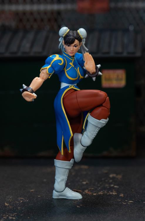 Jada Toys Street Fighter Chun-Li 1/12 Scale 5.75-Inch Plastic Action Figure - View 3
