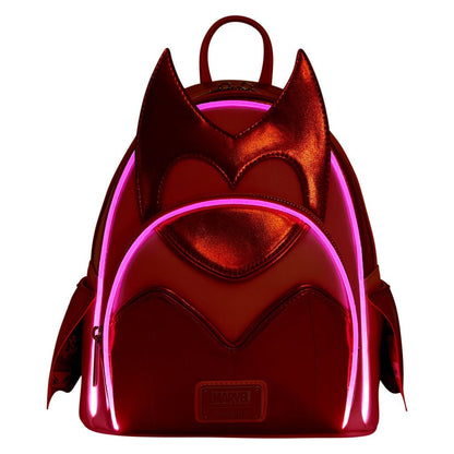 Loungefly Marvel Scarlet Witch Light-Up Mini Backpack, 10.5-Inch Polyurethane - View 5