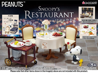 Re-Ment Peanuts Snoopy's Restaurant Boxed Set of 8 Plastic Figures - View 2