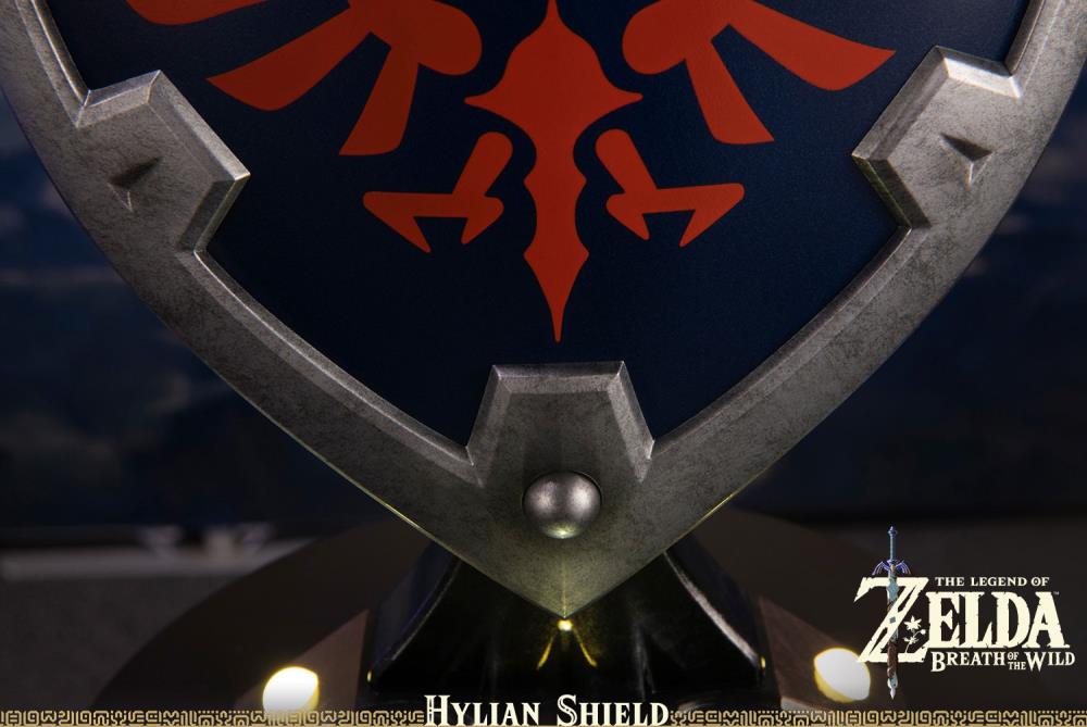 First 4 Figures The Legend of Zelda: Breath of the Wild Hylian Shield Collector's Edition True Form Collectible 11.5-Inch - View 12