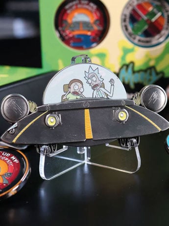 Fanattik Rick and Morty Limited Edition Zinc Alloy Medallion