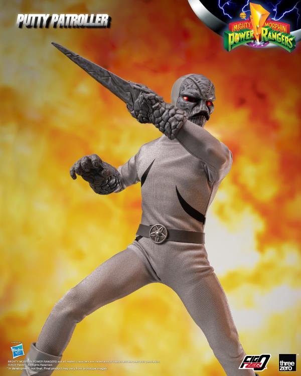 threezero Mighty Morphin Power Rangers FigZero Putty Patroller 1/6 Scale 12-Inch Figure - View 15