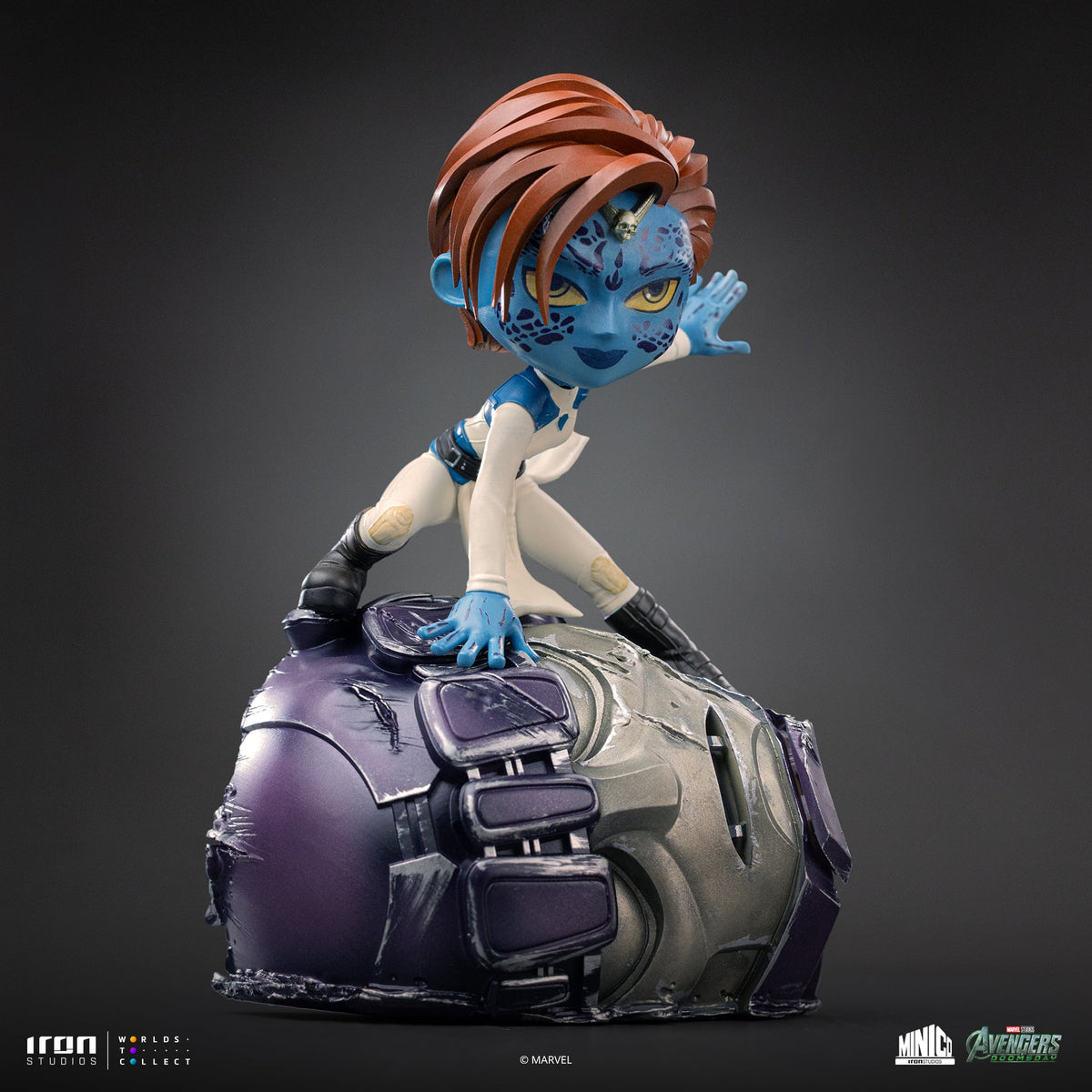 Iron Studios Avengers: Doomsday MiniCo Mystique PVC Figure - View 5
