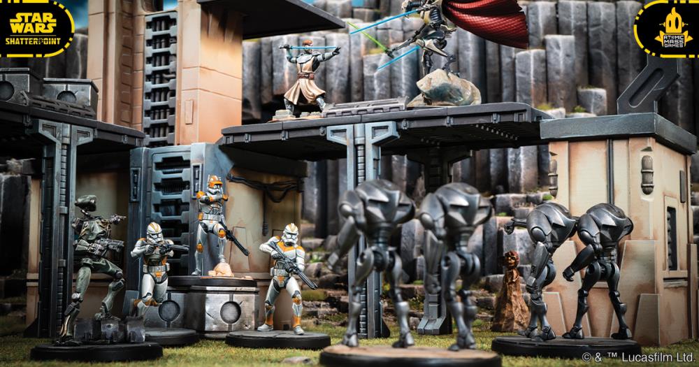 Atomic Mass Games Star Wars: Shatterpoint High Ground Terrain Pack Tabletop Battlefield Accessory - View 5