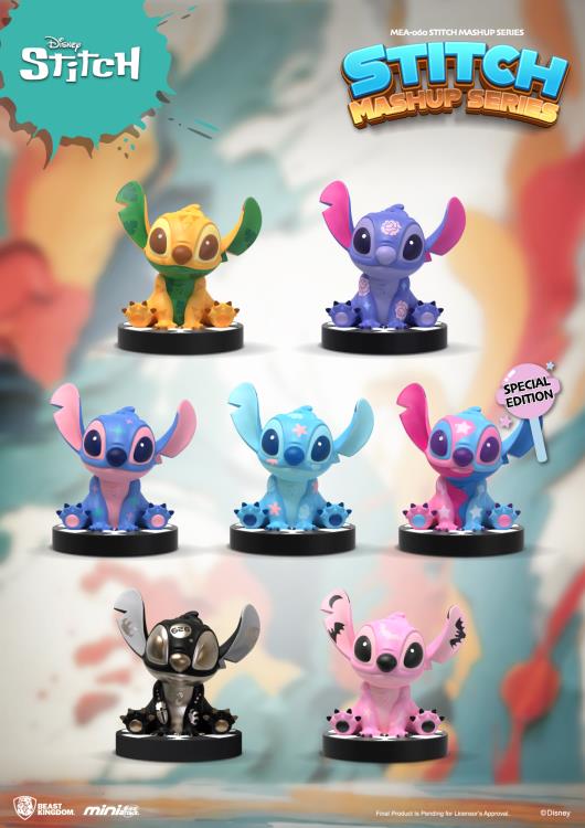 Beast Kingdom Lilo & Stitch Mini Egg Attack MEA-060 Stitch Mash-Up Series Box of 6 Random Figures - View 3