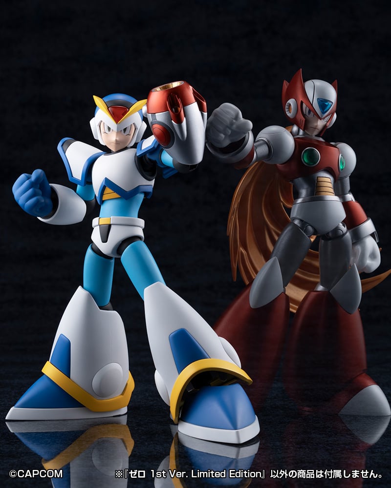 Kotobukiya Mega Man X Zero (1st Ver. Limited Edition) 1/12 Scale Model Kit 5.7-Inch - View 14