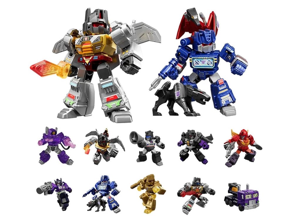 Blokees Transformers G1 Galaxy Version Defender Vol. 3 Heavy Metal War Box of 12 Random Model Kits - View 2