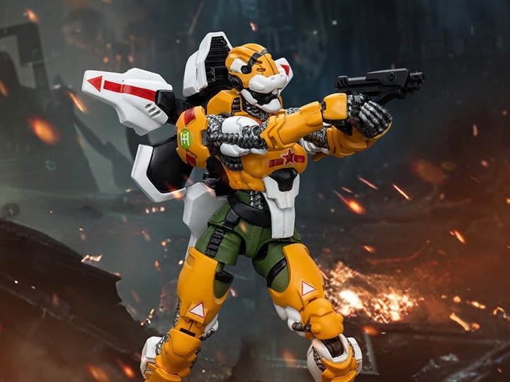JoyToy Infinity Yu Jing Tiger Soldier Hacker 1/18 Scale Action Figure - View 2