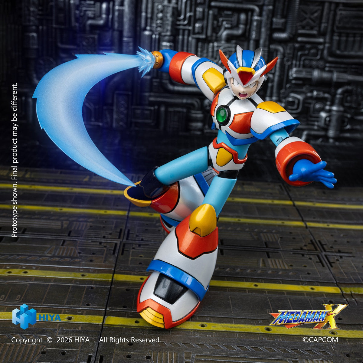 Hiya Toys Mega Man X Exquisite Basic X (Max Armor Ver.) 5.8-Inch Action Figure - View 6