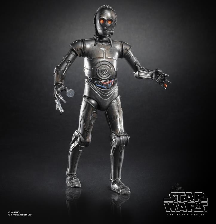 Hasbro Star Wars: The Black Series 6-Inch 0-0-0 Triple Zero Plastic Action Figure - View 4