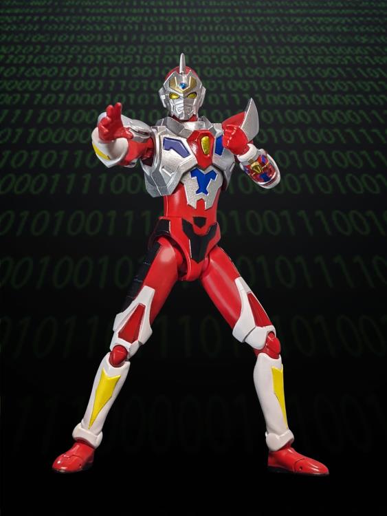 Evolution-Toy Gridman Universe HAF Gridman (Animation Style) Action Figure, 6.7-Inch - View 4