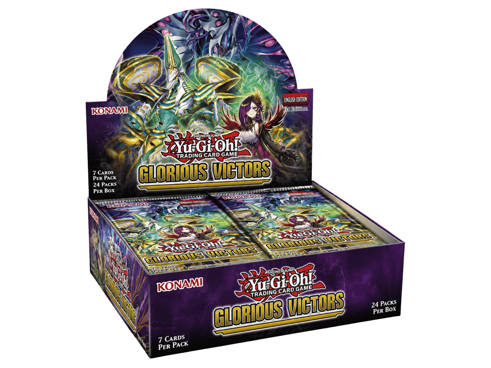 Konami Yu-Gi-Oh! Trading Card Game Glorious Victors Booster Display - View 2