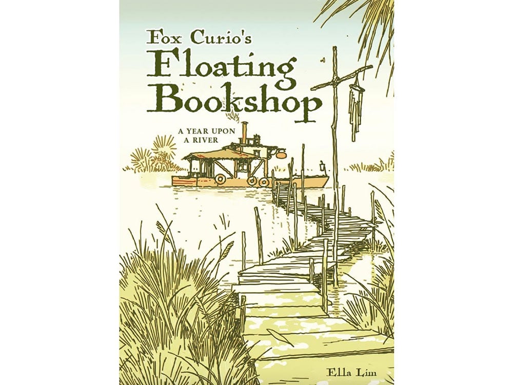 Critical Kit Fox Curio's Floating Bookshop Tabletop Collectible - View 2