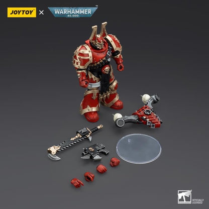 JoyToy Warhammer 40K World Eaters Khorne Berzerker (Ver. 2) 1/18 Scale Action Figure - View 7