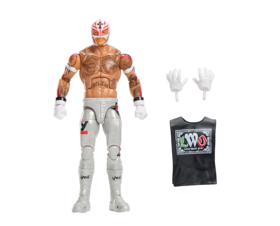 Mattel WWE Elite Collection Series 124 Rey Mysterio Action Figure - View 7
