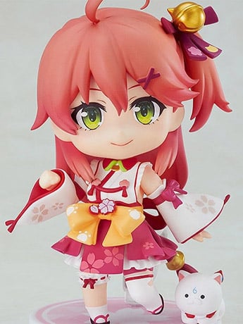 Good Smile Hololive Production Nendoroid No.1722 Sakura Miko Action Figure, 4-Inch