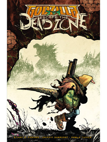 IDW Publishing Godzilla: Escape the Deadzone Book Featuring Baragon and Godzilla Junior