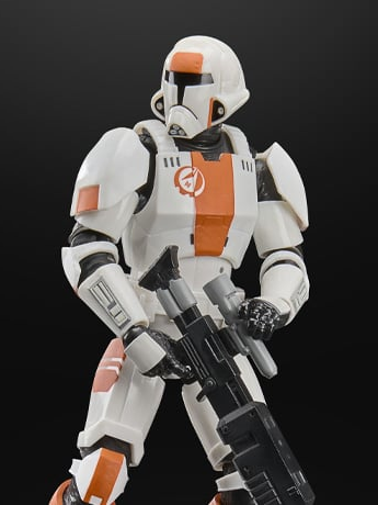 Hasbro Star Wars: The Black Series Republic Trooper The Old Republic Plastic Action Figure