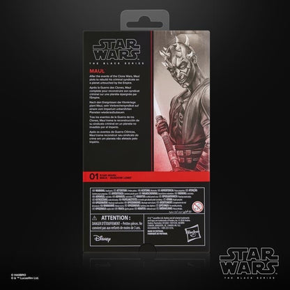 Hasbro Star Wars: The Black Series Maul from Maul - Shadow Lord Plastic Action Figure - View 14