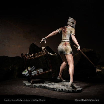 Numskull Silent Hill 2 Bubble Head Nurse Limited Edition Statue, 9-Inch - View 7