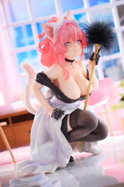 Freyja Cat's Thought Maid Cat Mo-chan 1/4 Scale 9.5-Inch Figure - View 3