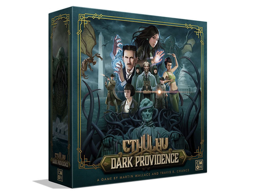 CMON Cthulhu Dark Providence Cthulhu-Themed Tabletop Board Game - View 2