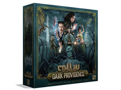 CMON Cthulhu Dark Providence Cthulhu-Themed Tabletop Board Game - View 2