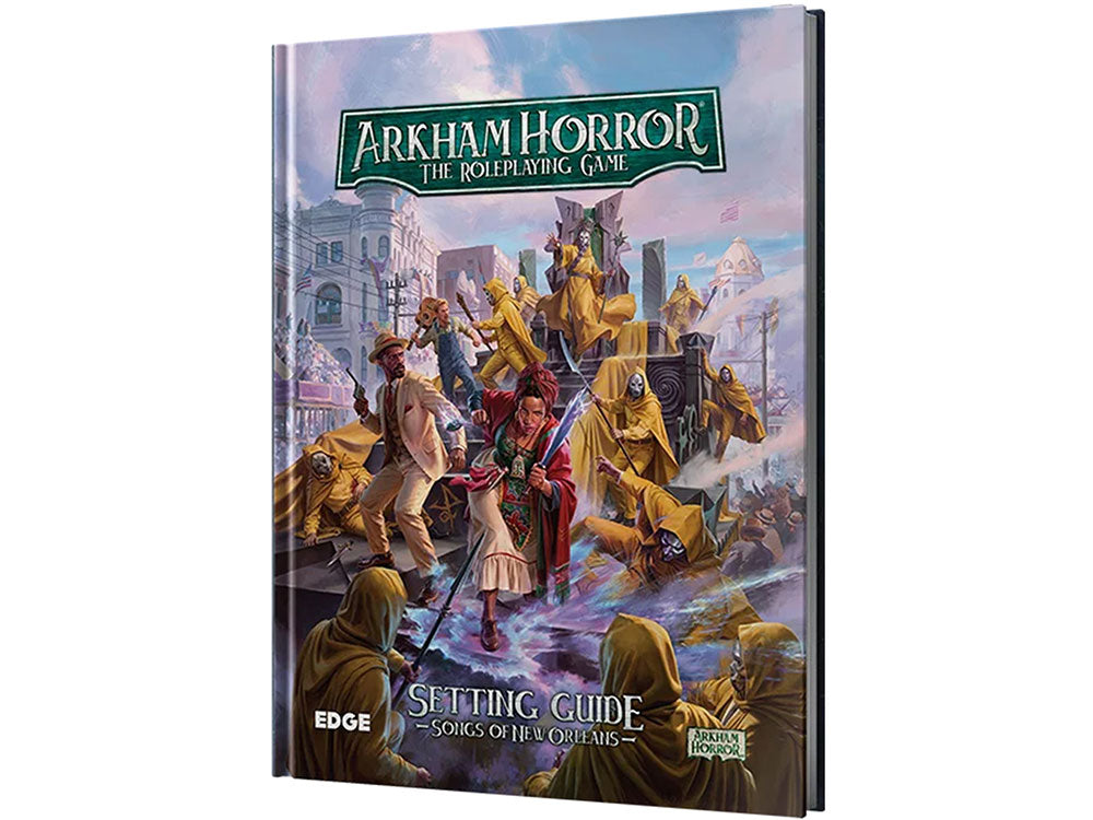 Edge Entertainment Arkham Horror: The Roleplaying Game Songs of New Orleans Setting Guide Book - View 2