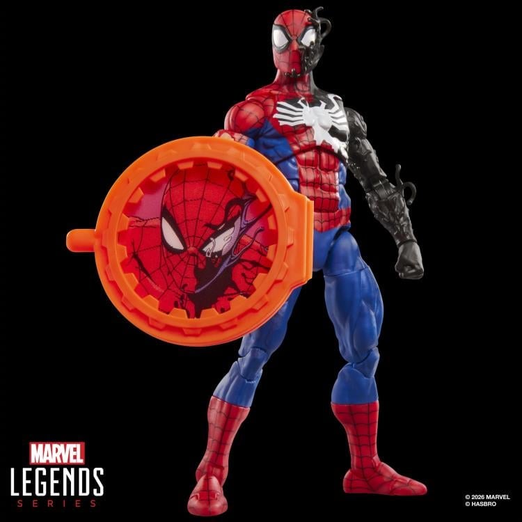 Hasbro Marvel Legends Secret Wars Spider-Man Alien Costume Plastic Action Figure - View 9