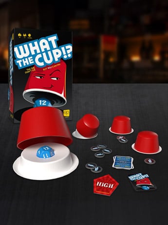 USAopoly What the Cup!? Tabletop Game (What the Cup!? Series Title)
