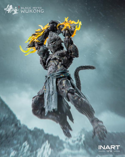 InArt Queen Studios Black Myth: Wukong Stone Monkey 1/12 Scale Action Figure - View 21