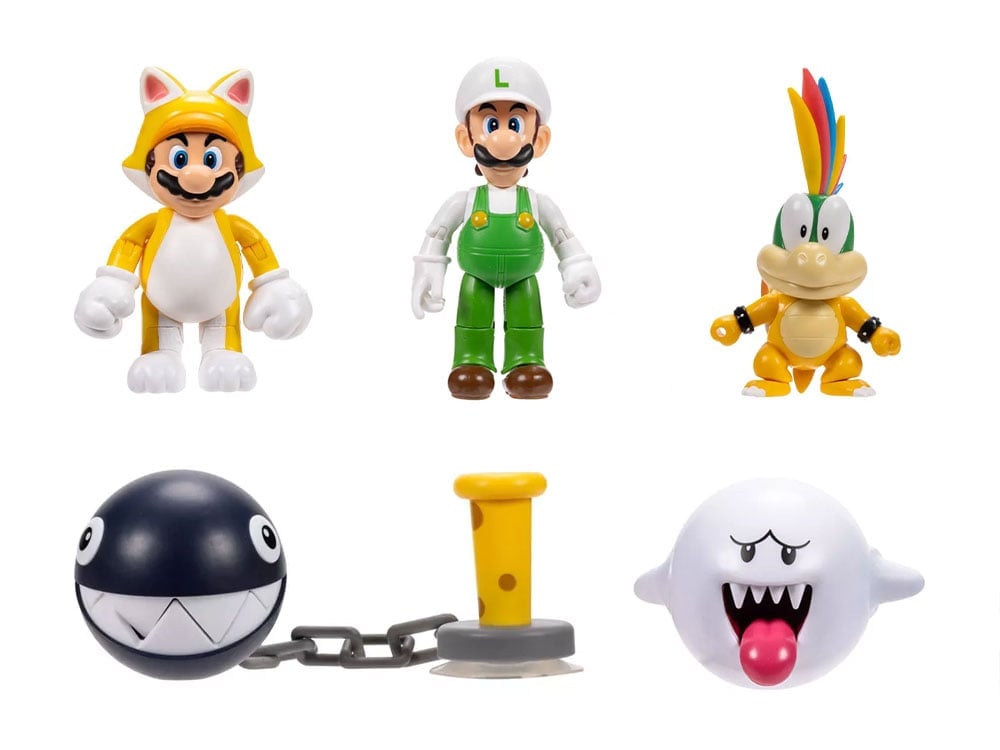 Jakks Pacific World of Nintendo 4-Inch Scale Wave 48 Set of 5 Action Figures - View 2
