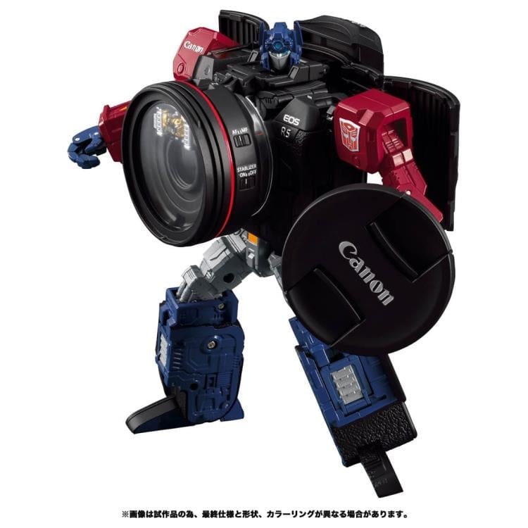 Takara Tomy Transformers Collaborative Canon x Transformers Optimus Prime R5 7.9-Inch Figure - View 5