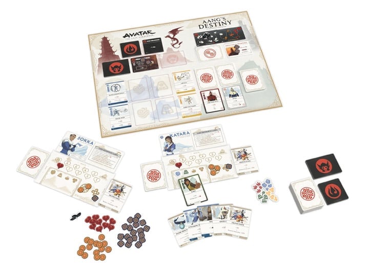 USAopoly Avatar: The Last Airbender Aang's Destiny Deck Building Game - View 2