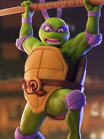 ABYstyle Studio Teenage Mutant Ninja Turtles Super Figure Collection Donatello Plastic Figure