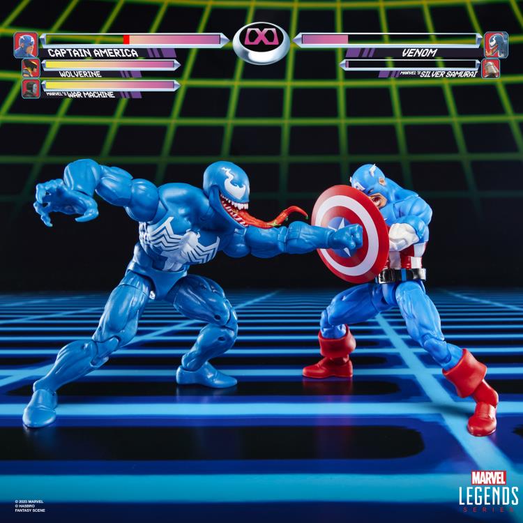 Hasbro Marvel Legends Gamerverse Captain America vs. Venom Action Figure Two-Pack - View 7