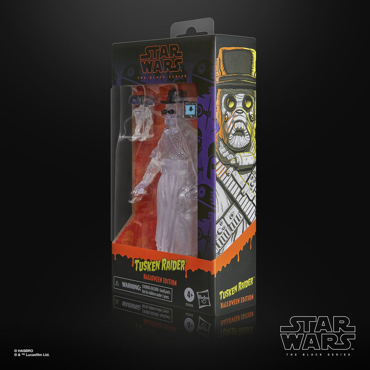 Hasbro Star Wars: The Black Series Tusken Raider Halloween Edition Plastic Action Figure - View 13