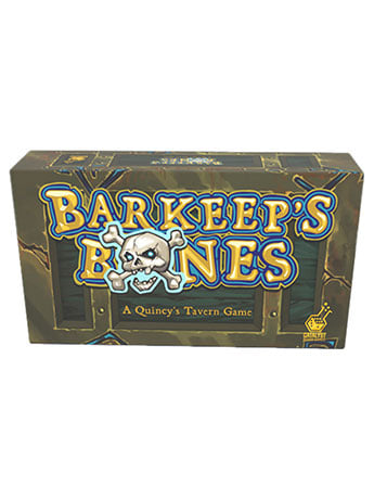 Catalyst Game Labs Quincy's Tavern Barkeep's Bones Tavern Dice Board Game