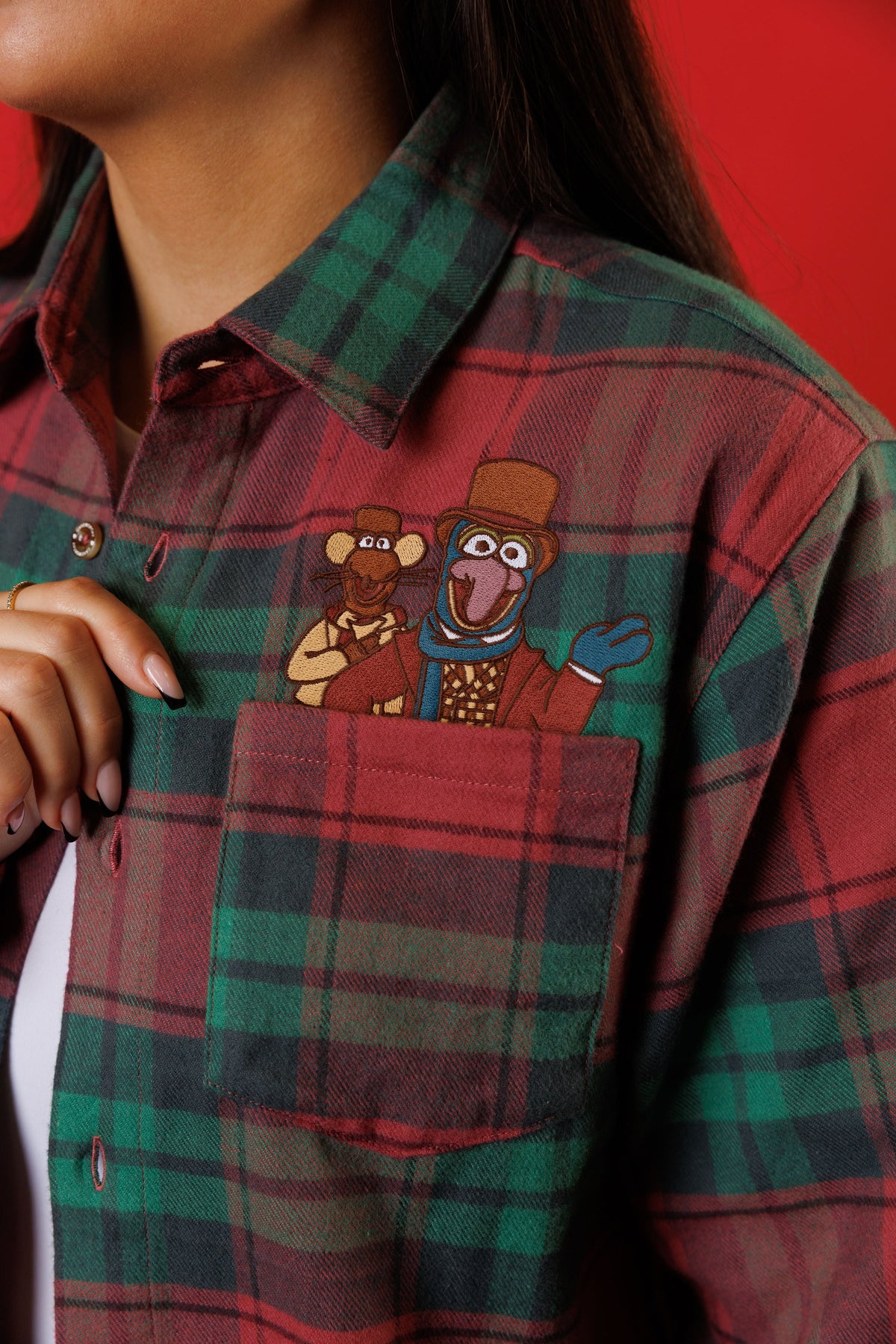 Cakeworthy The Muppets The Muppet Christmas Carol Flannel Shirt - View 7